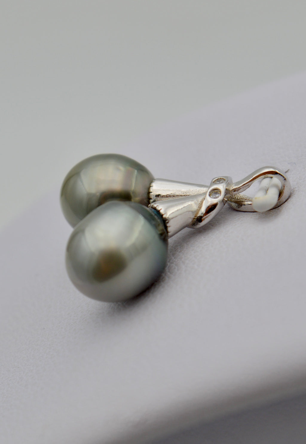 Collection Gambier 2 perles baroques montées sur argent
