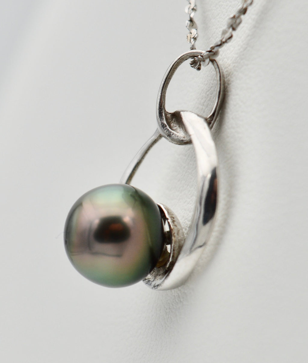 Collection Tere perle ronde de 8.2mm sur argent