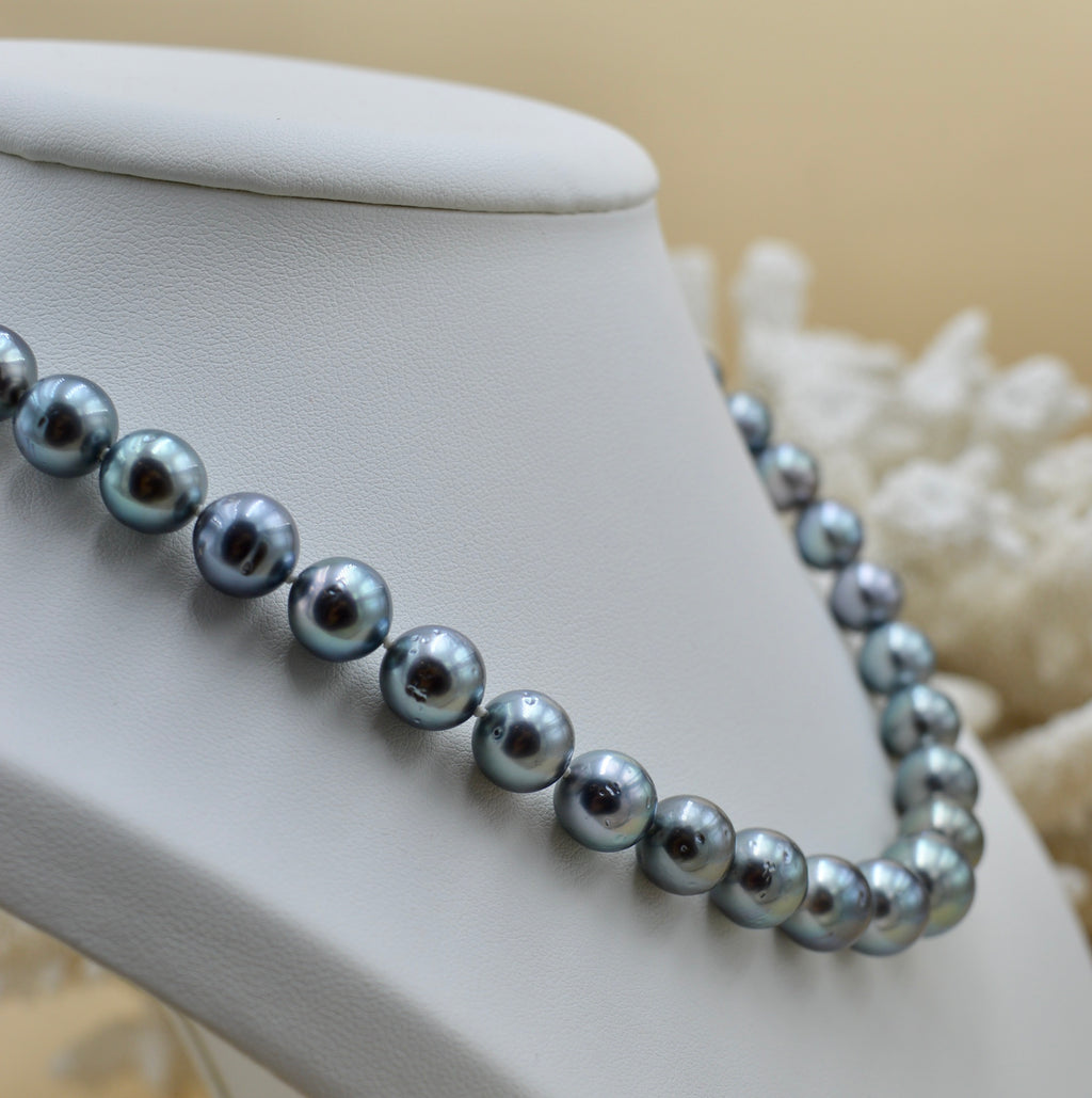 Collection Tahiti Nui perles rondes de 9mm a 11.8mm