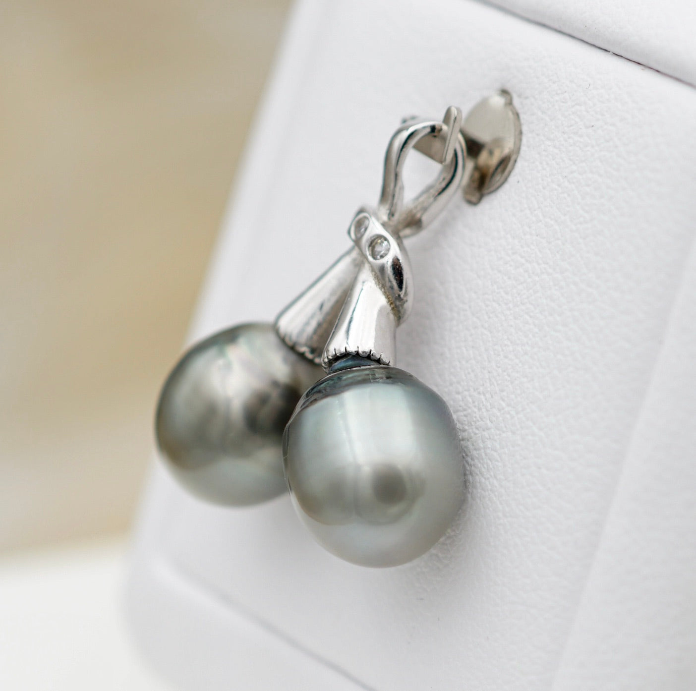 Collection Gambier 2 perles baroques montées sur argent