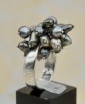 Collection Manihi 20 Keishis montées sur une bague en argent