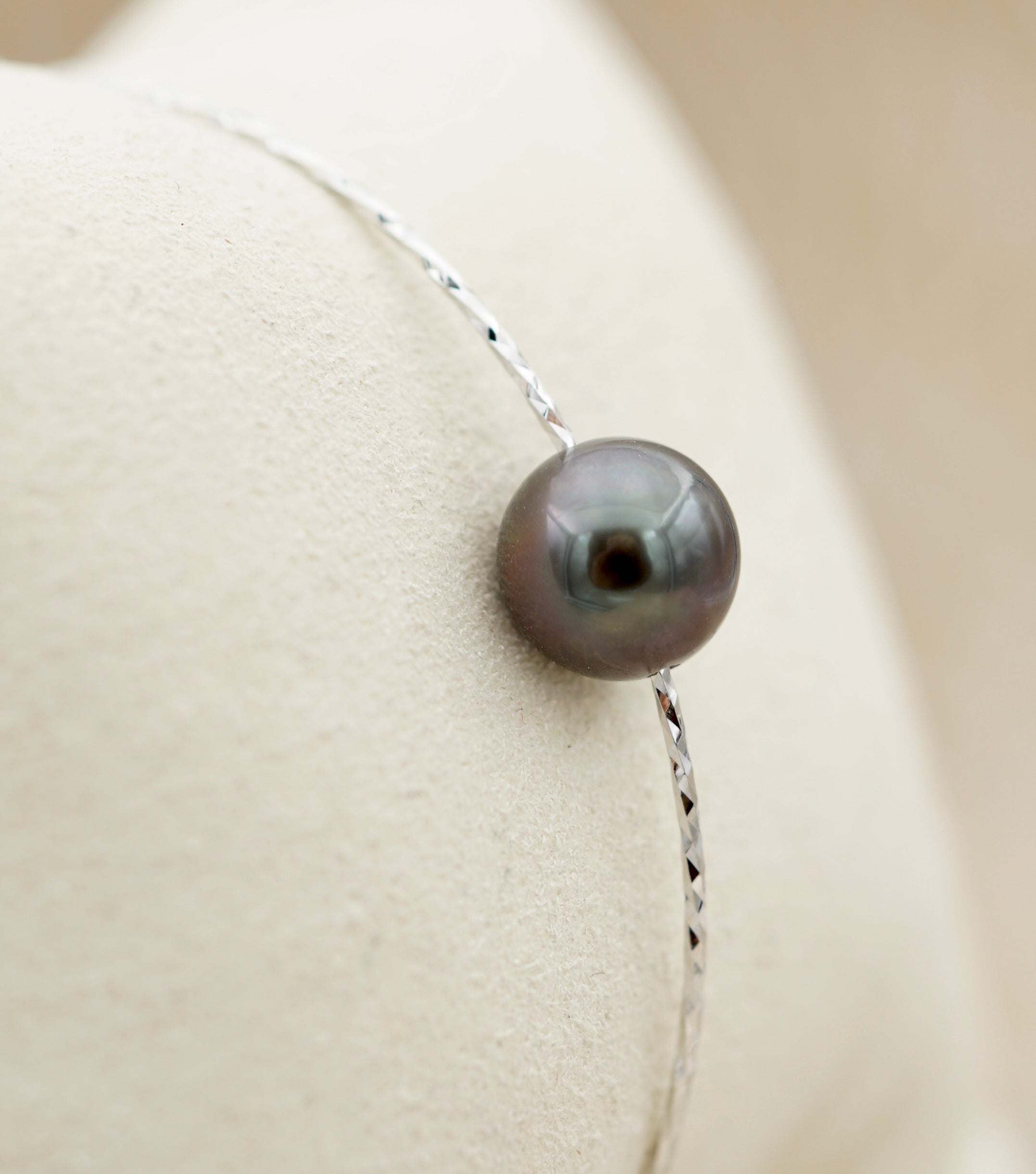 Collection Tiare perle ronde de 9.6mm