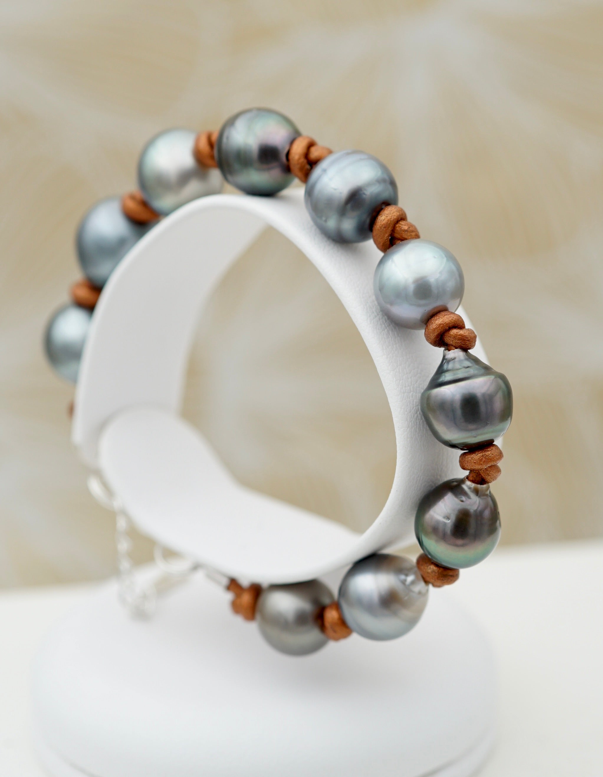 Collection Mangareva 10 perles multicolores
