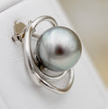 Collection Hanihei splendide perle grise de 11.3mm