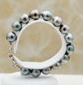 Collection Maupiti 12 perles cerclées silver