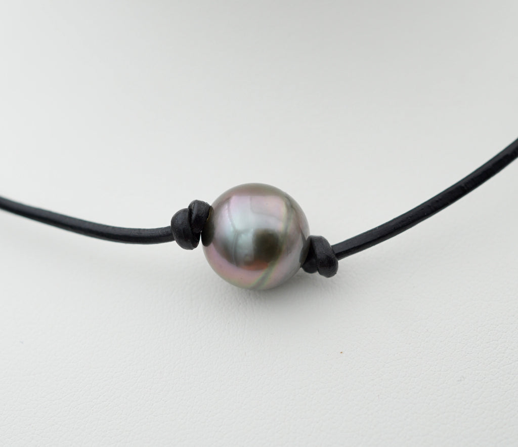 Collection Rurutu perle cerclée de 11.8mm