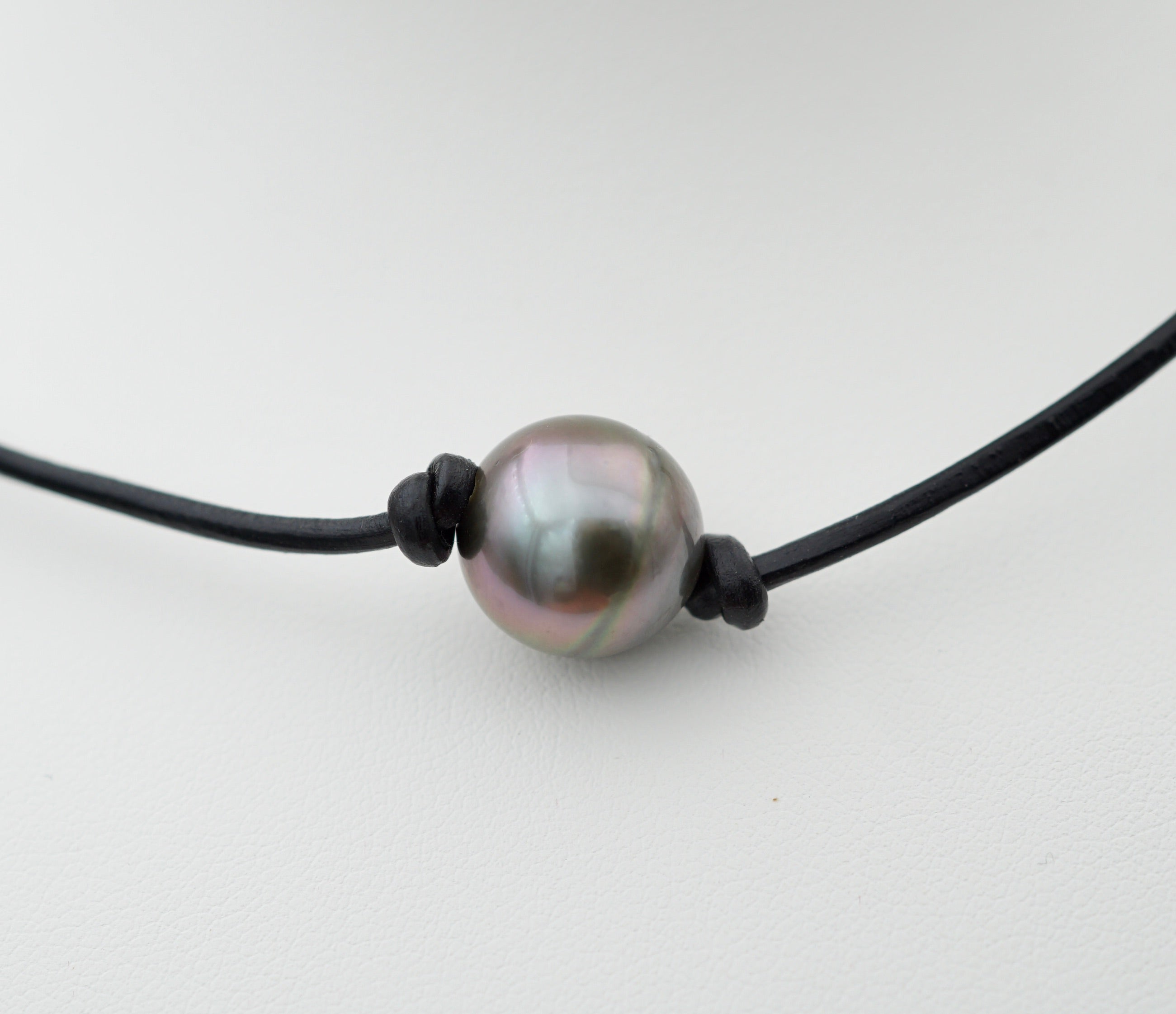 Collection Rurutu perle cerclée de 11.8mm