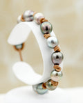 Collection Aorai 11 perles multicolores sur cuir
