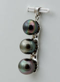 Collection Honolua 3 perles rondes sur argent