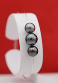 Collection Tahiti trois perles sur argent