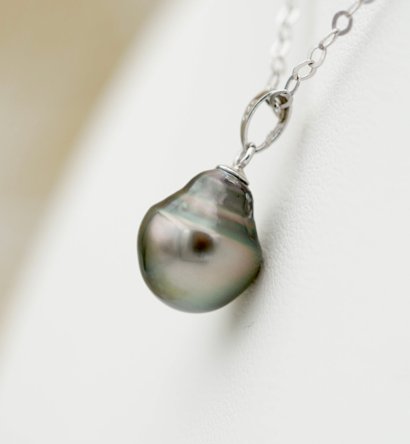 Collection Honui perle de 10mm sur argent