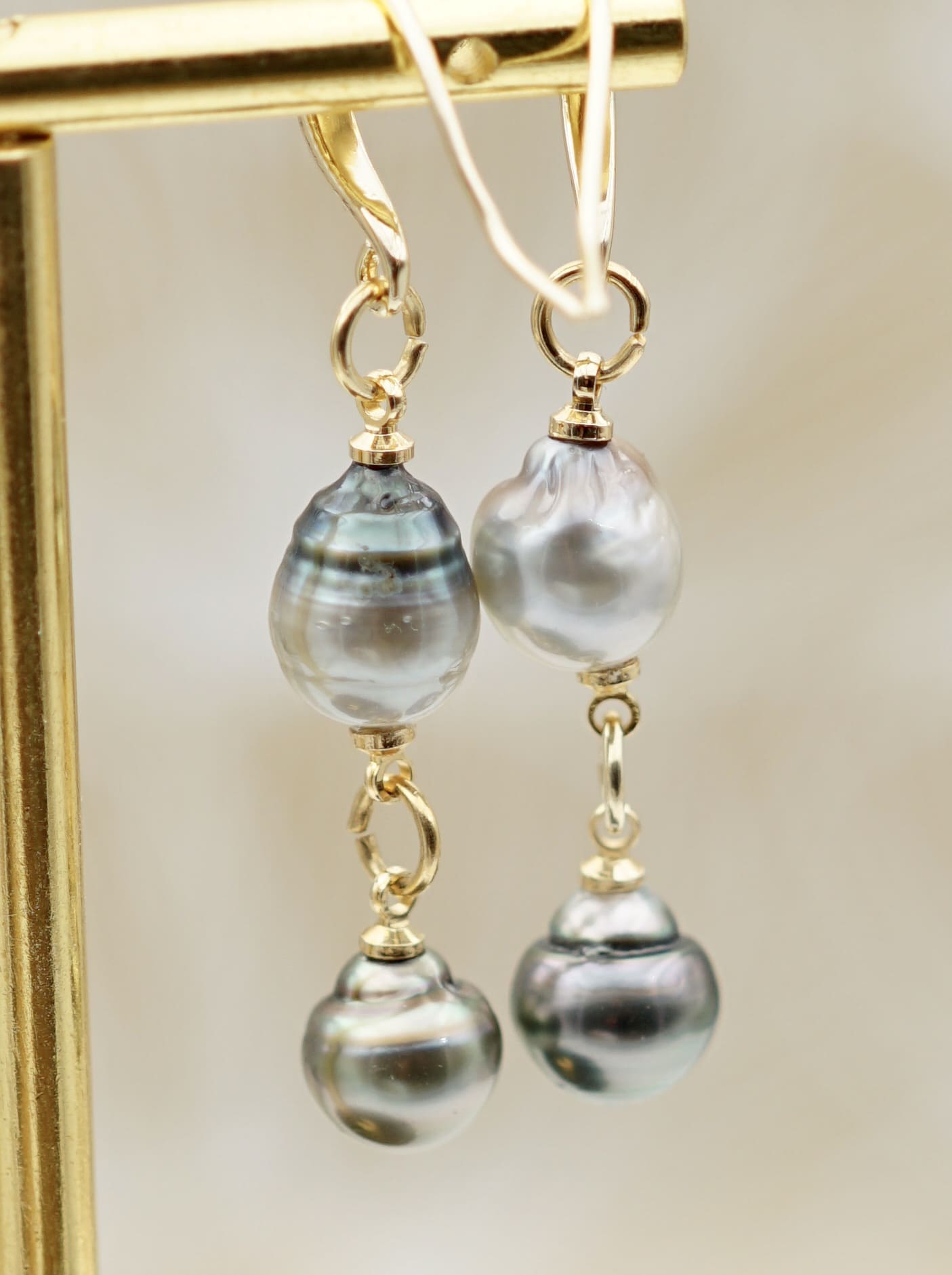 Collection Maha quatre perles baroques