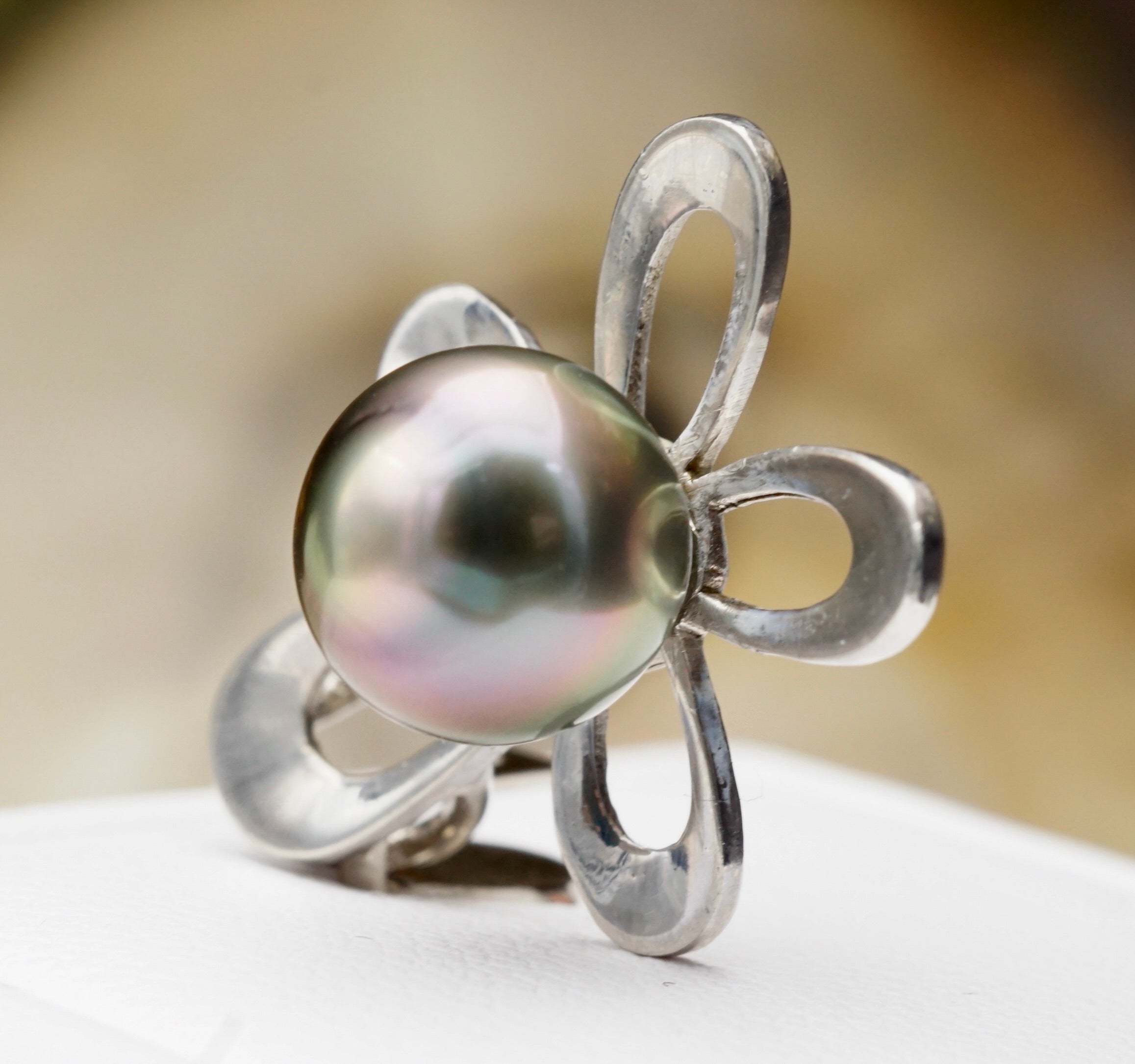 Collection Tiare perle de 8.7mm sur argent