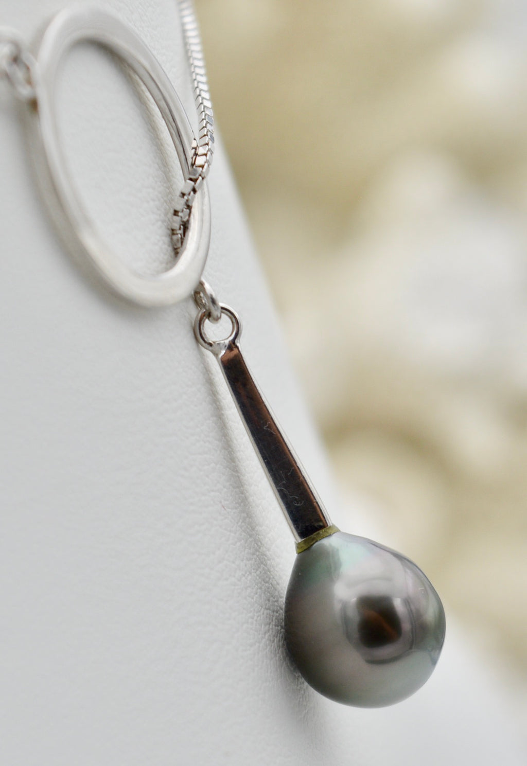 Collection Aorai perle de 9.2mm sur argent