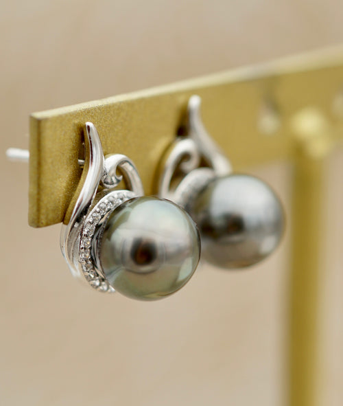 belles de Tahiti perles baroques de 9.2mm