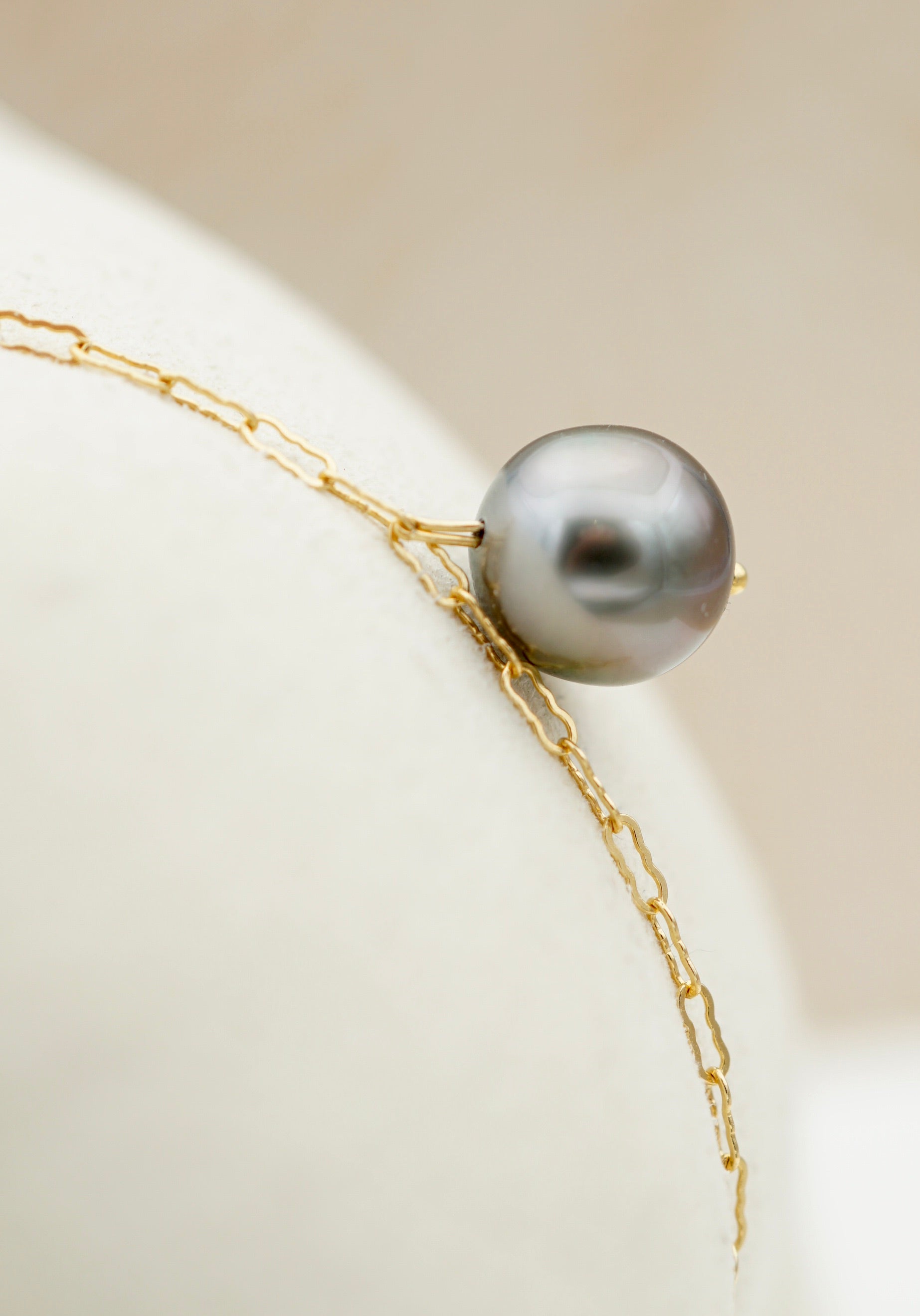 Collection Tiare perle ronde de 9.1mm