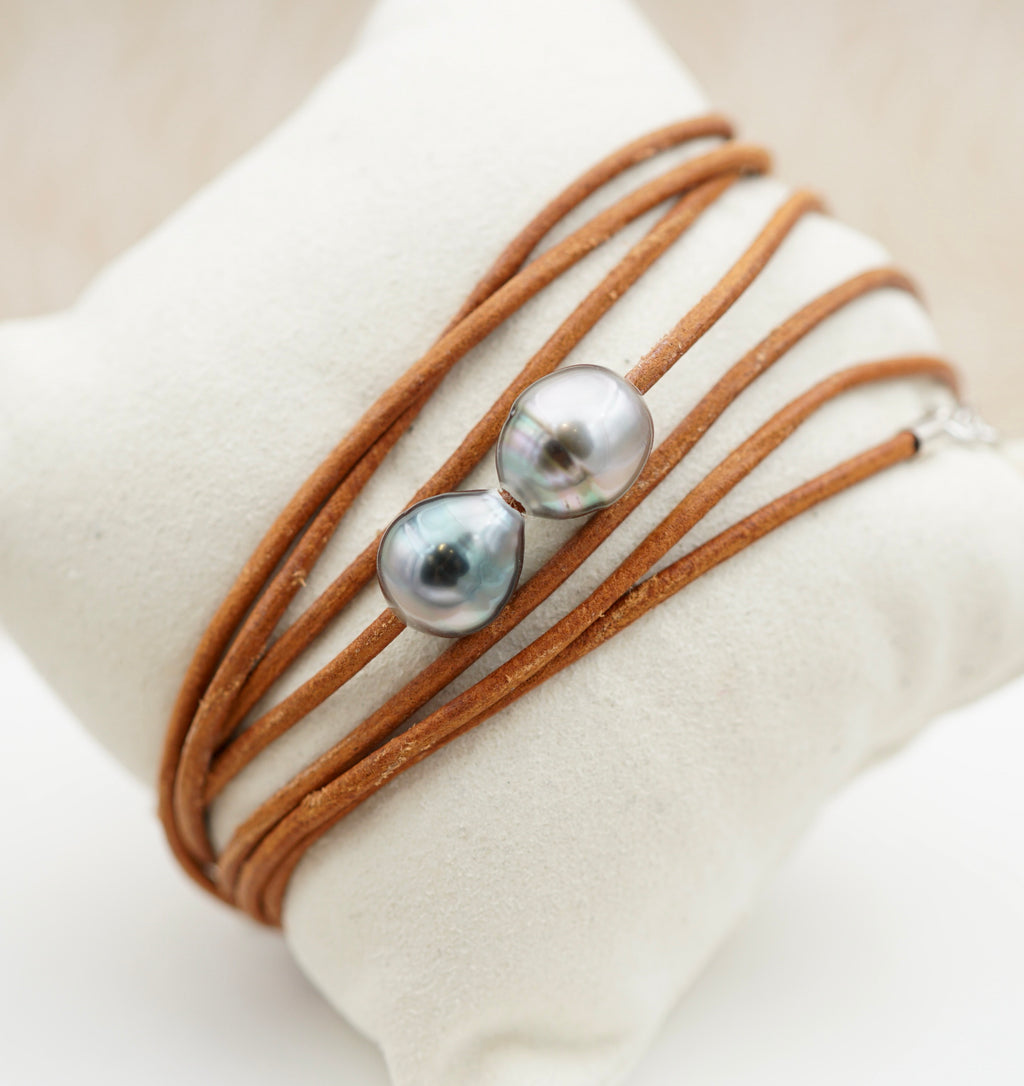 Collection Tahara perles baroques silver