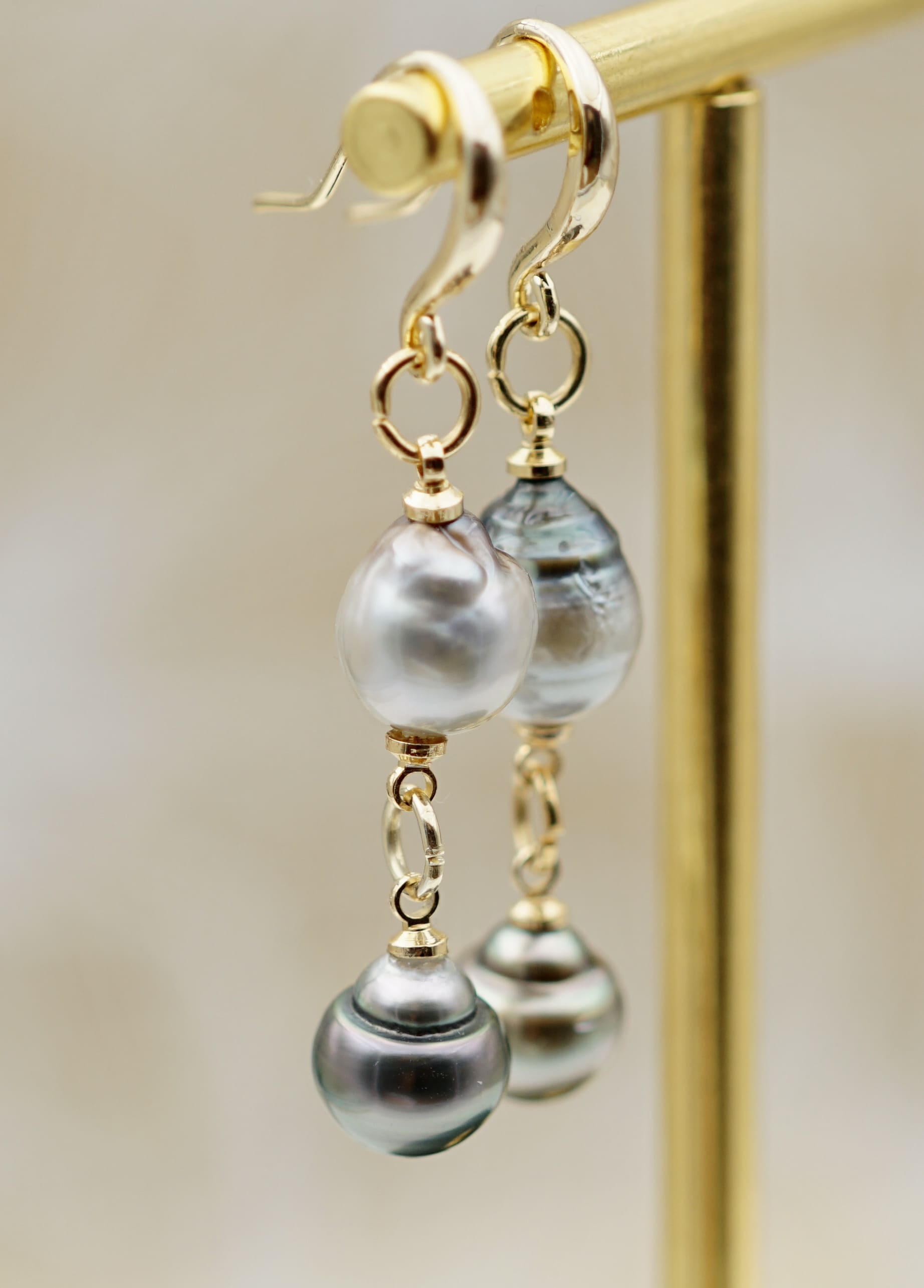 Collection Maha quatre perles baroques