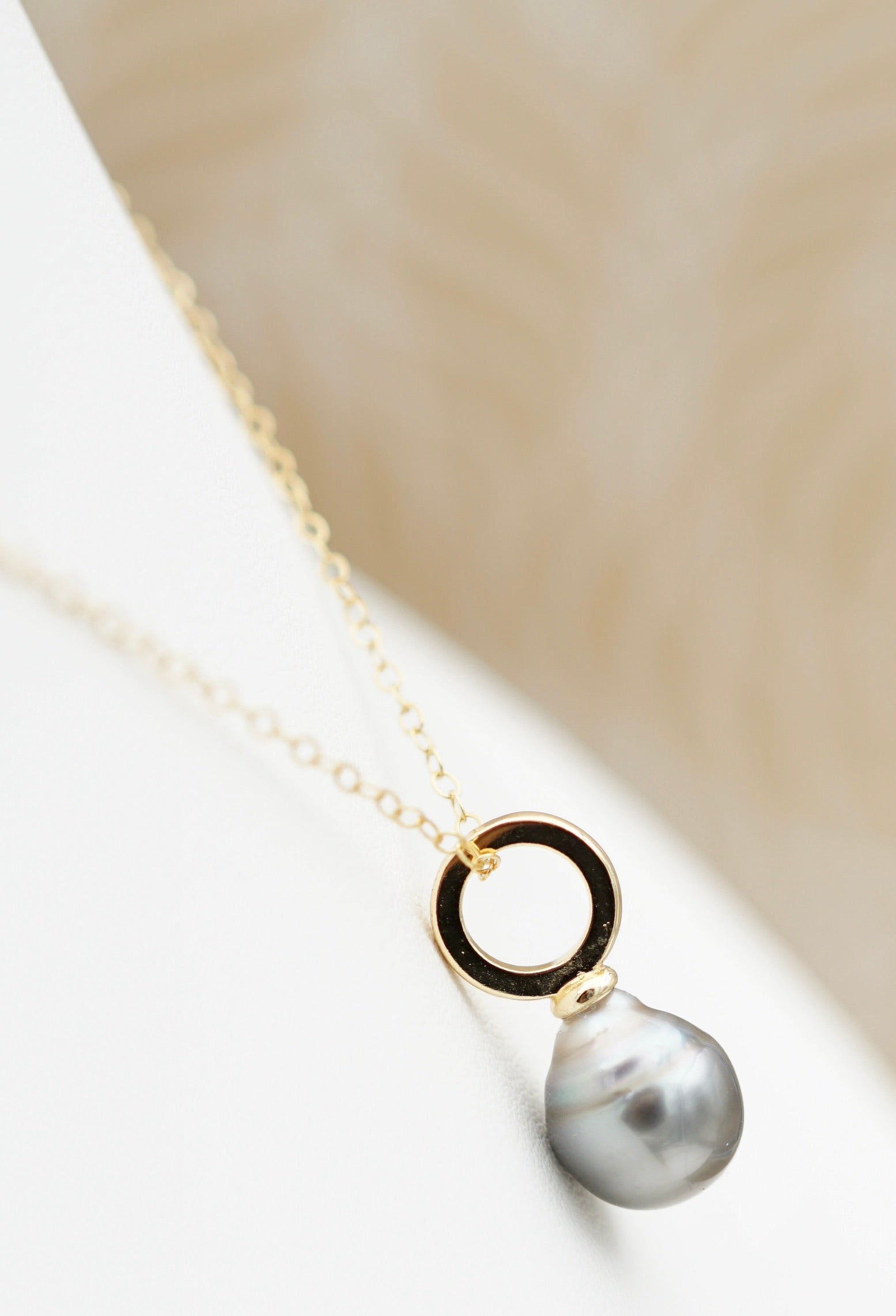 Rikitea perle cerclée de 9mm