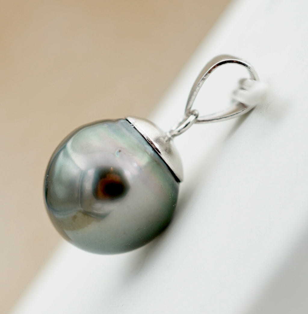 Collection Fenua perle cerclée de 12.6mm