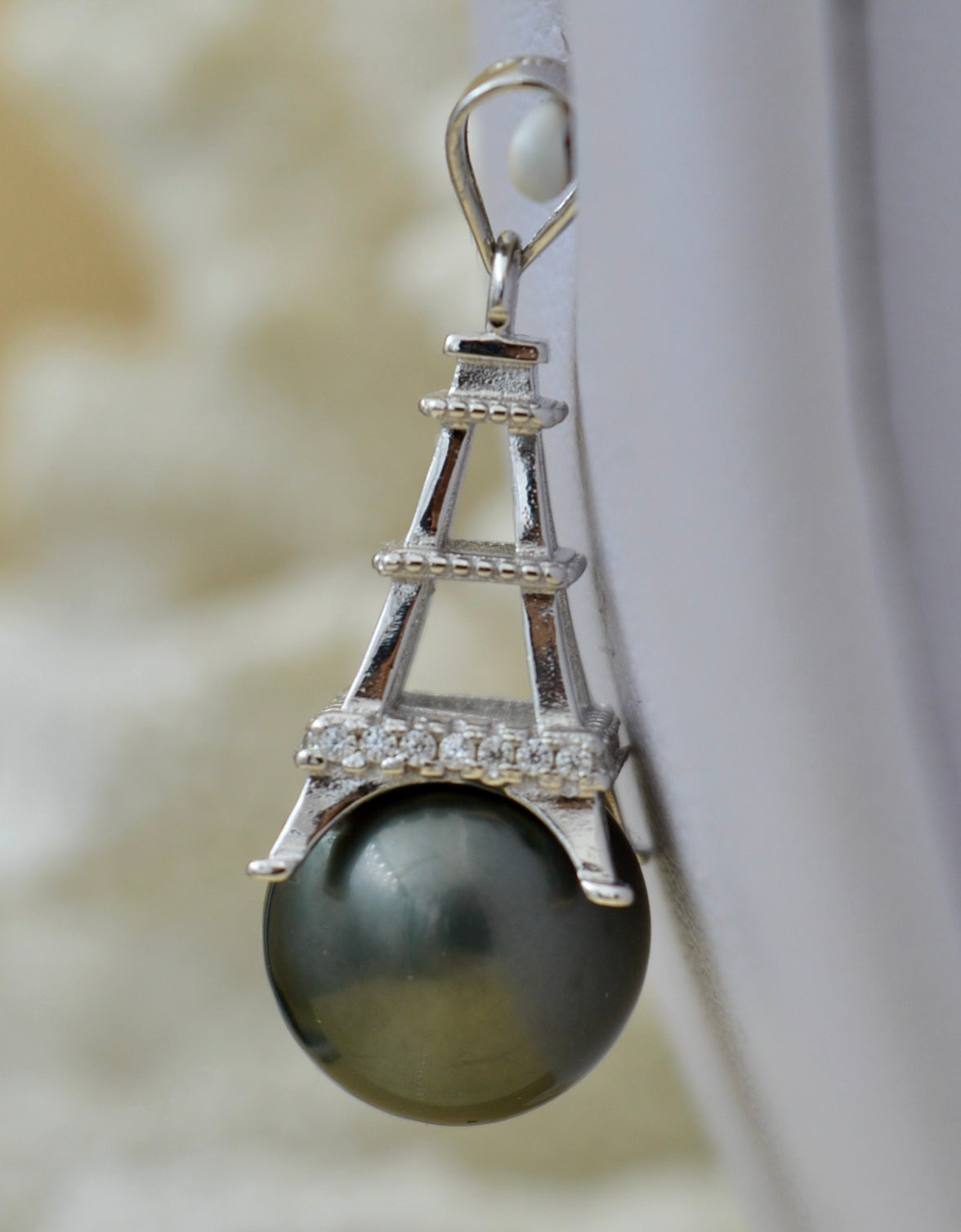 Collection Paris perle de 11.2mm sur argent