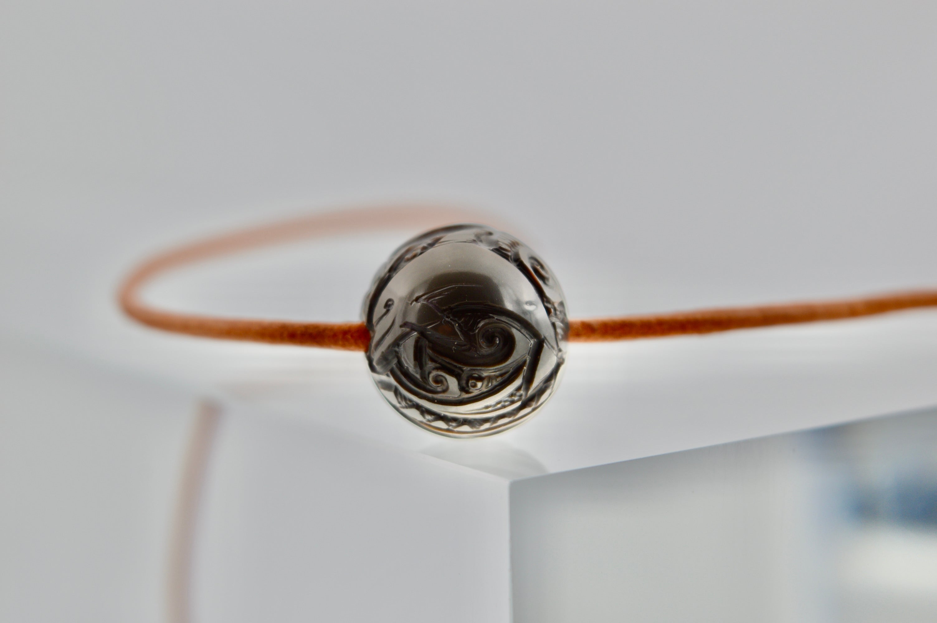 Collection Tane perle gravée de 15.8mm