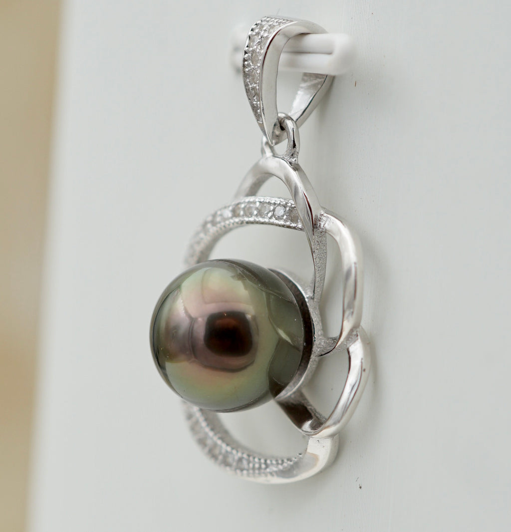 Collection apetahi perle semi ronde de 9.4mm