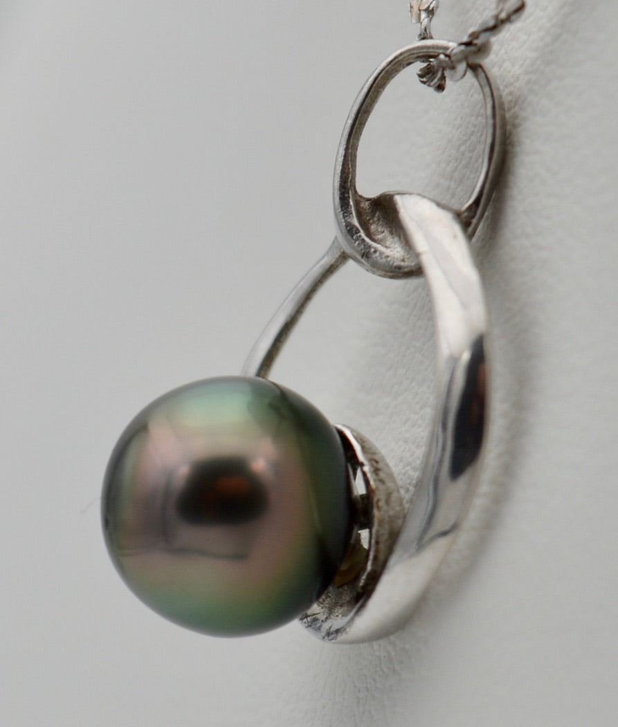 Collection Tere perle ronde de 8.2mm sur argent