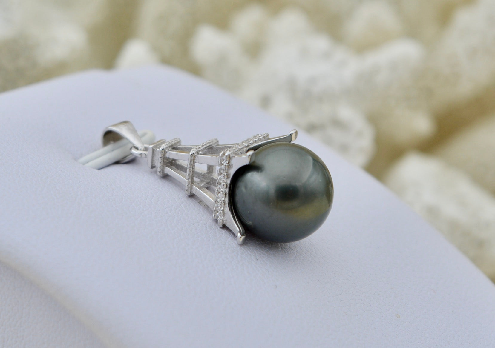 Collection Paris perle de 11.2mm sur argent