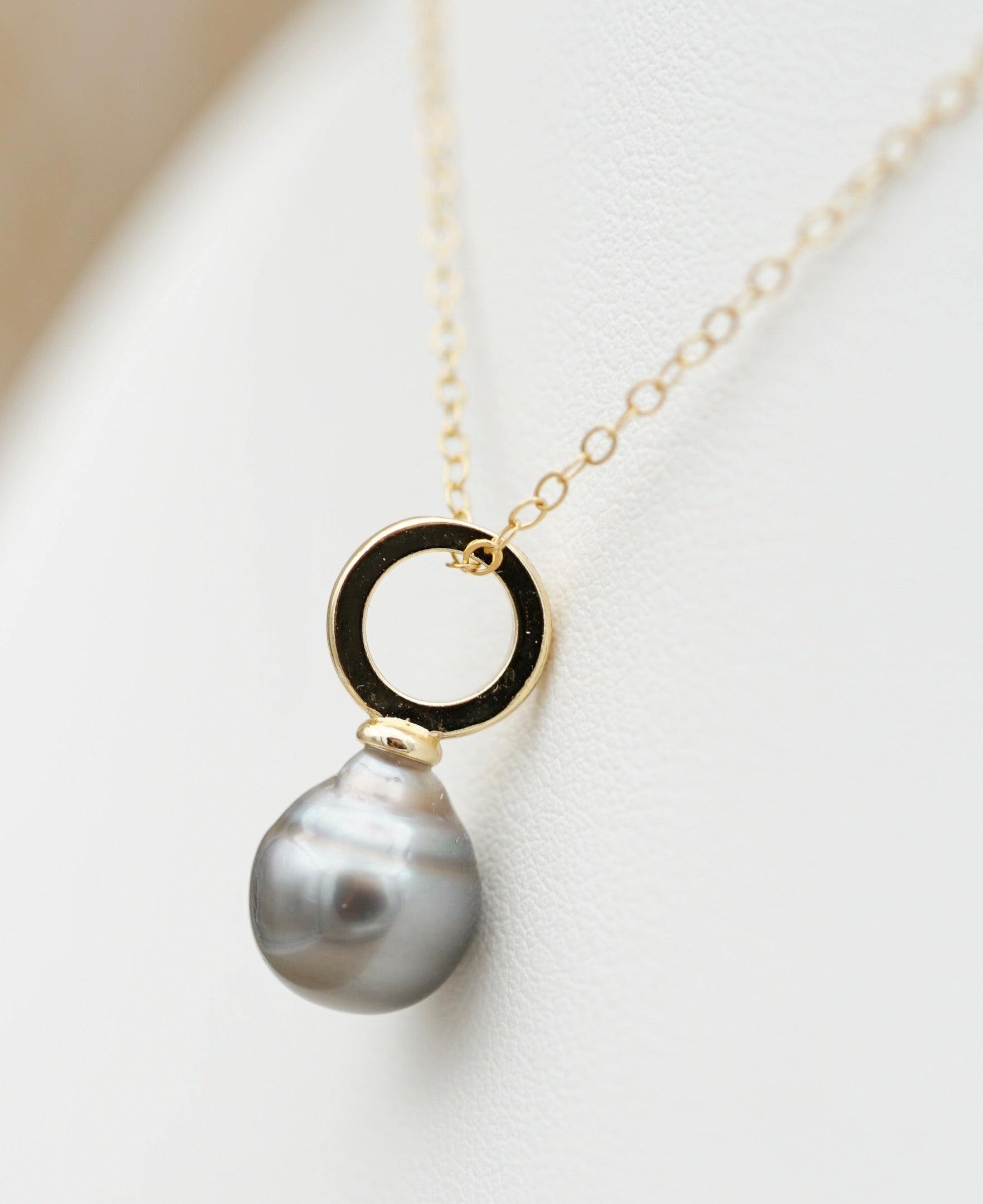 Rikitea perle cerclée de 9mm
