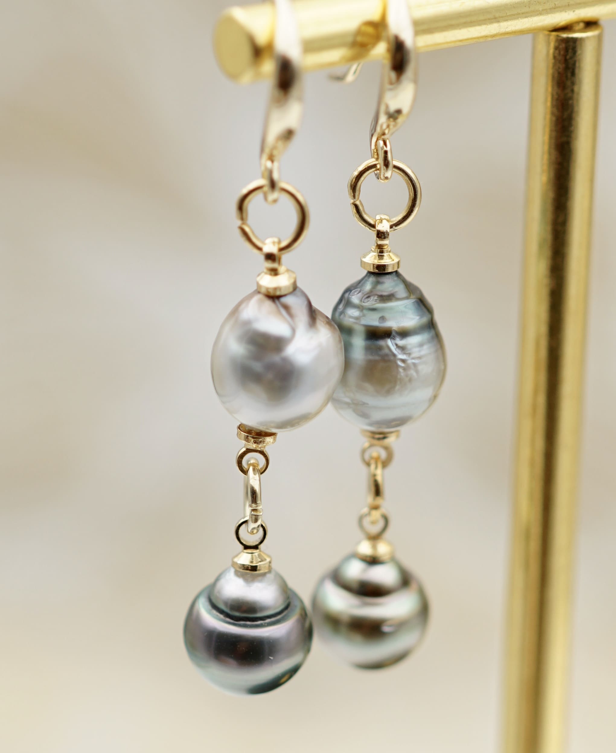 Collection Maha quatre perles baroques