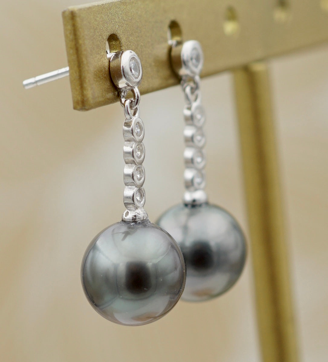 Collection Moorea perles rondes de 10.8mm