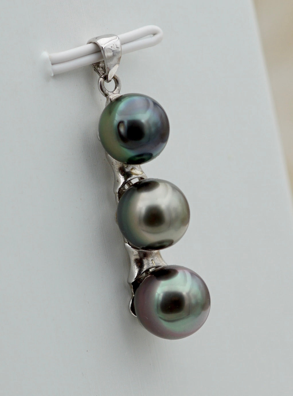 Collection Honolua 3 perles rondes sur argent