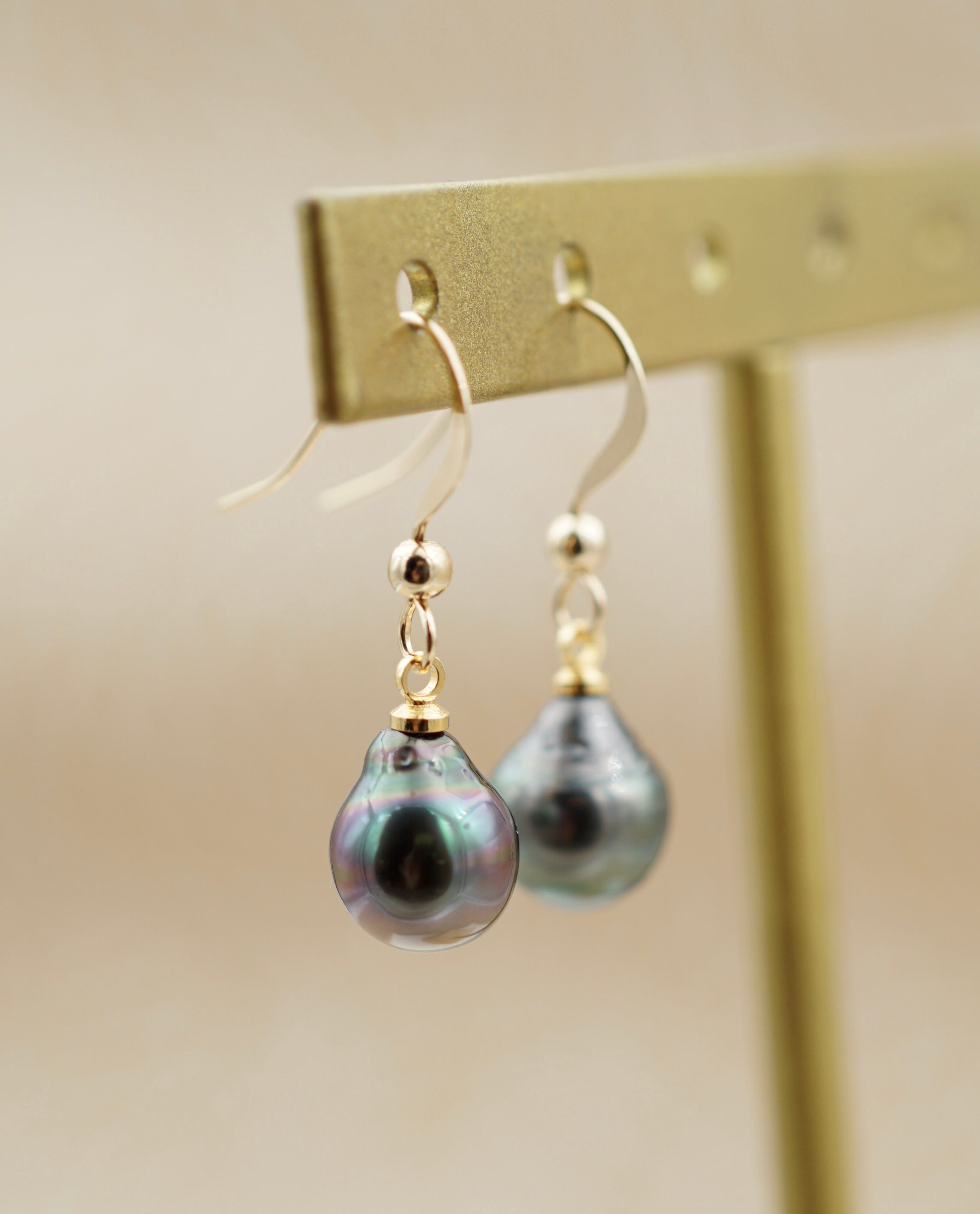 Collection Monoi perles baroques sur gold filled