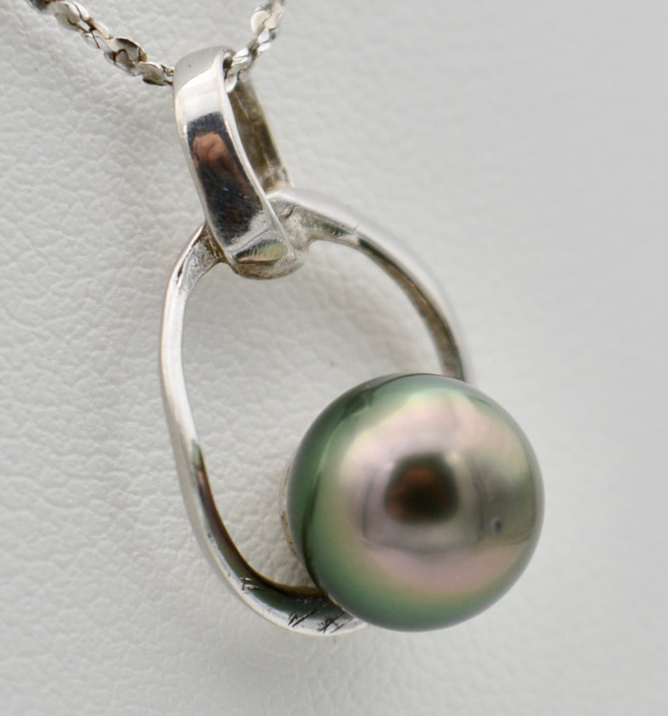 Collection Tere perle ronde de 8.2mm sur argent