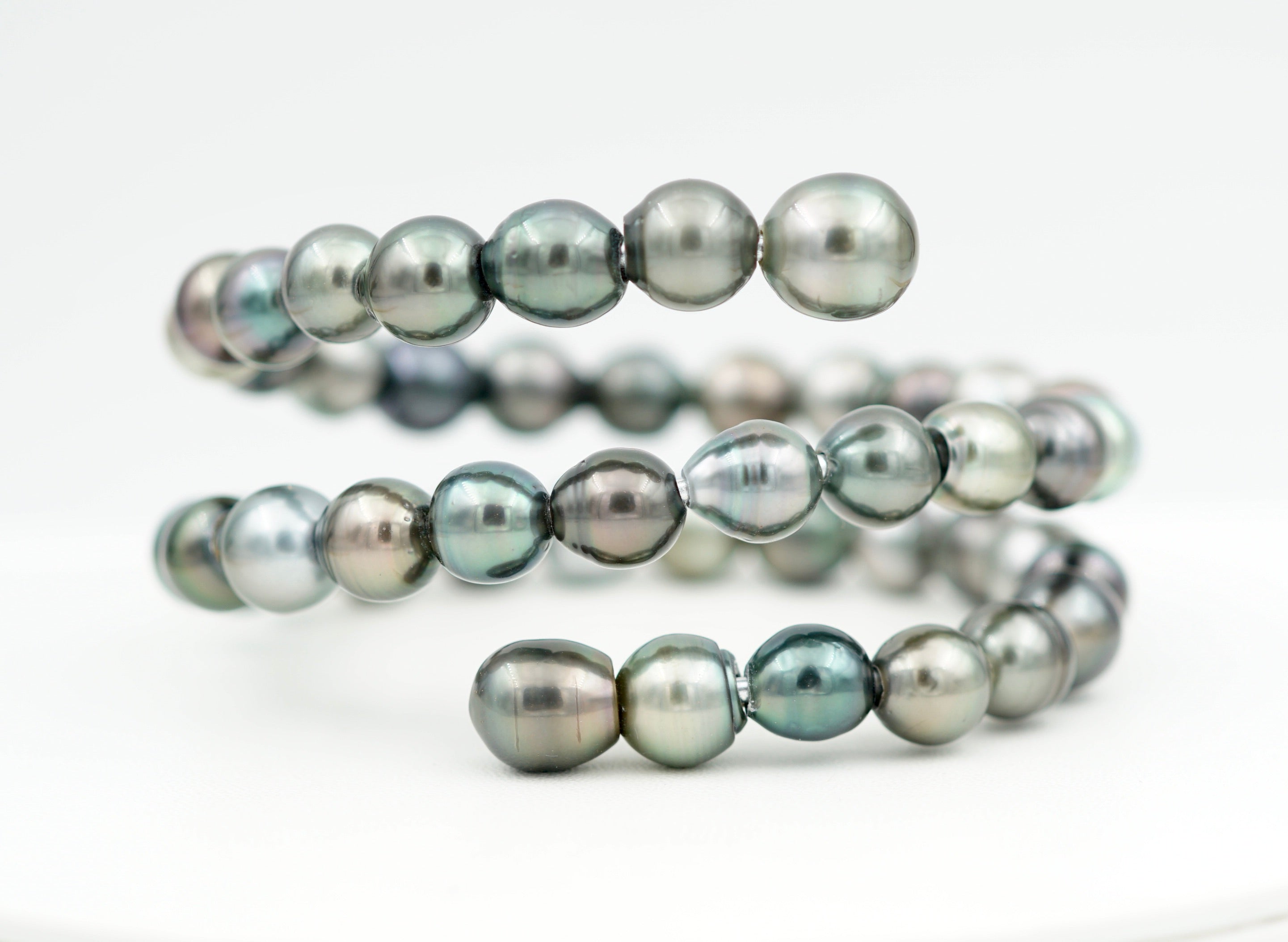 Collection Bora bora bracelet de 46 perles multicolores
