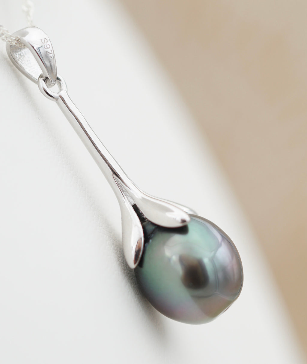 Collection Matatia perle semi ronde de 9.9mm