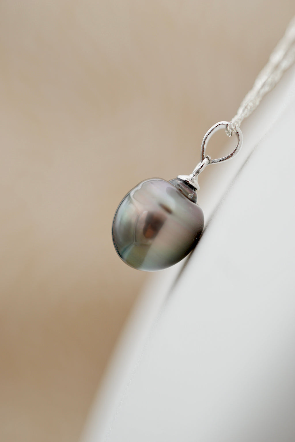 Collection Moana perle cerclée de 10.2mm