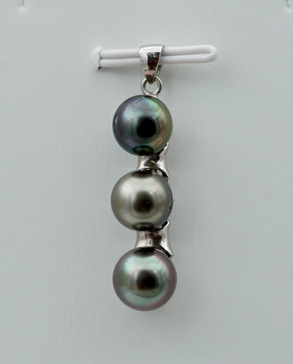 Collection Honolua 3 perles rondes sur argent