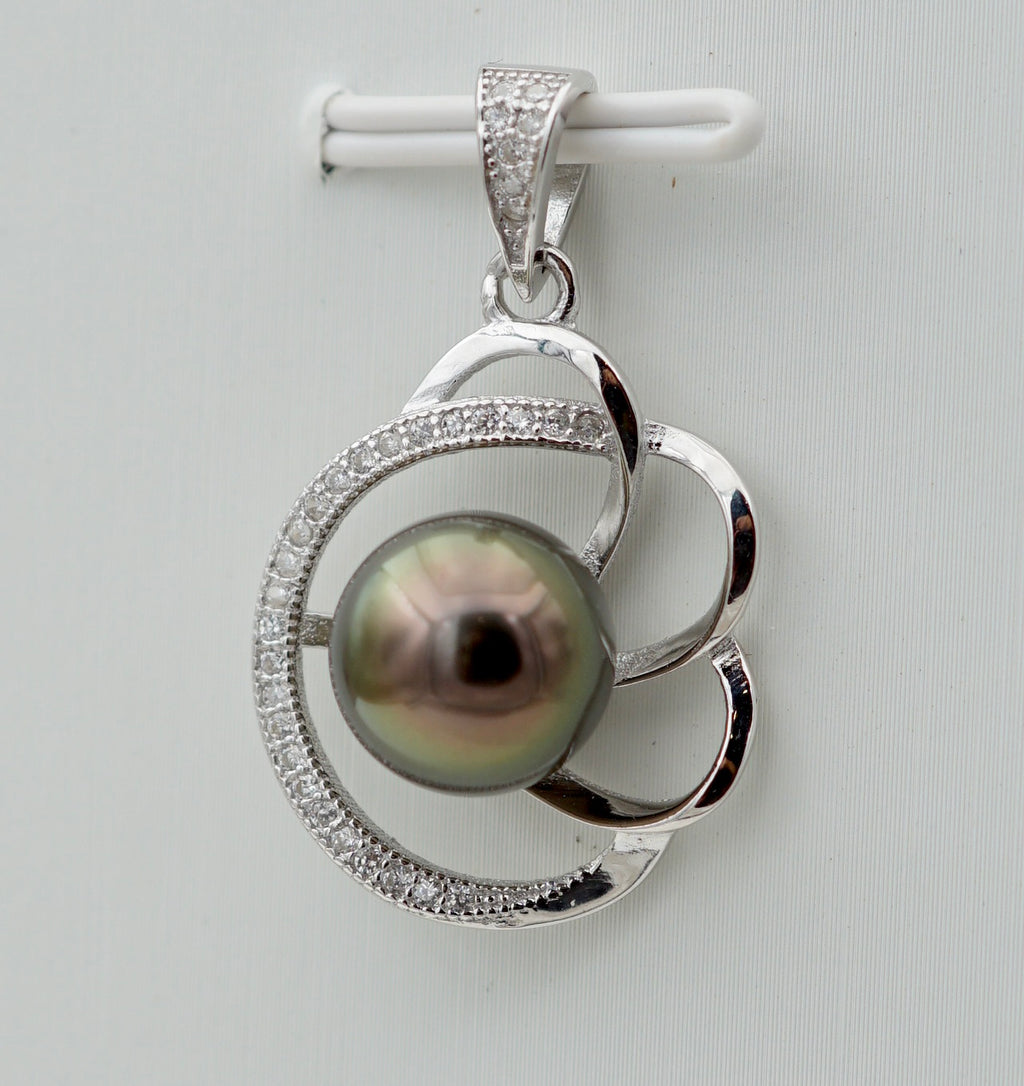 Collection apetahi perle semi ronde de 9.4mm