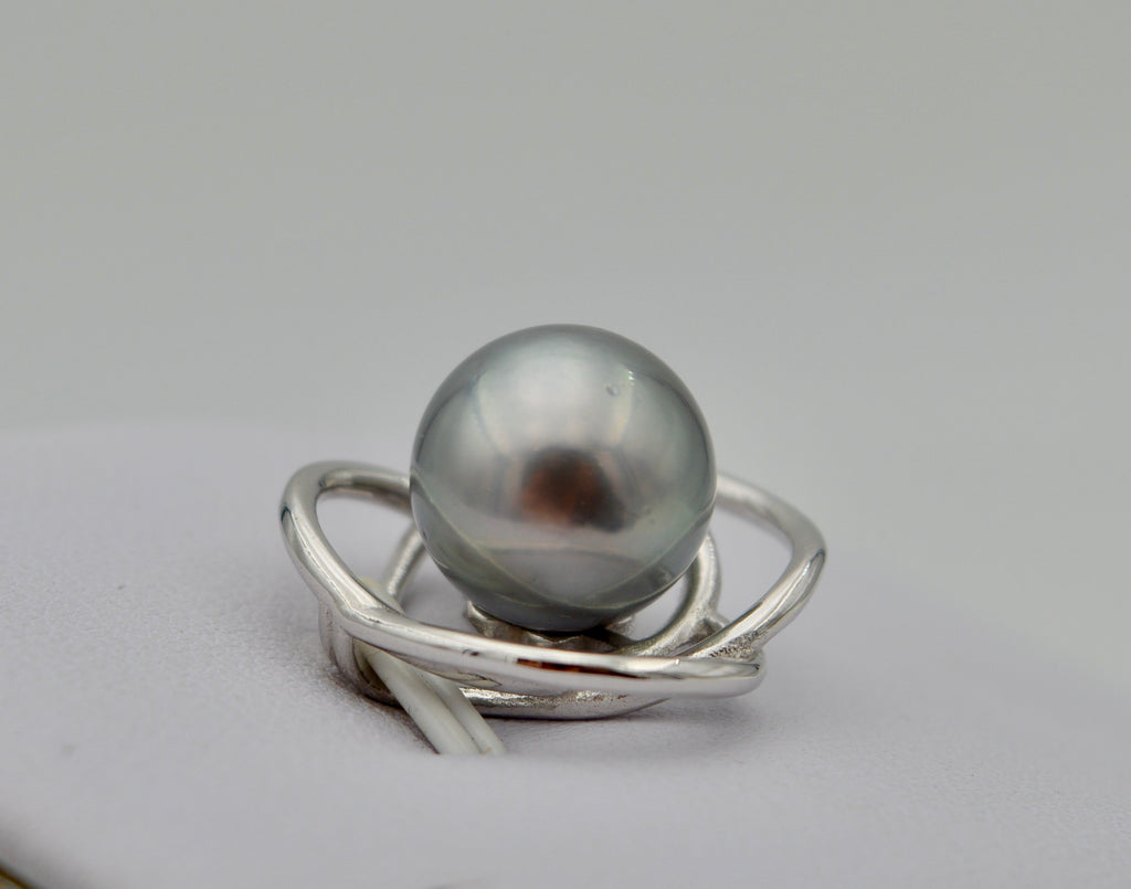 Collection Hanihei splendide perle grise de 11.3mm