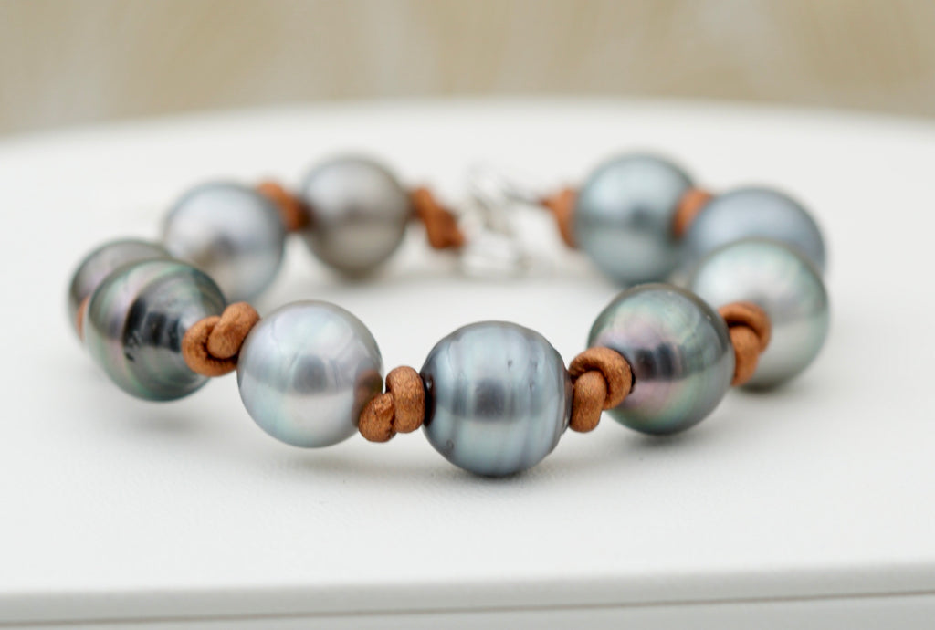Collection Mangareva 10 perles multicolores