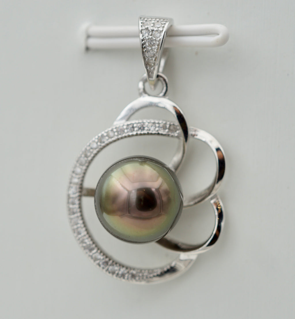 Collection apetahi perle semi ronde de 9.4mm