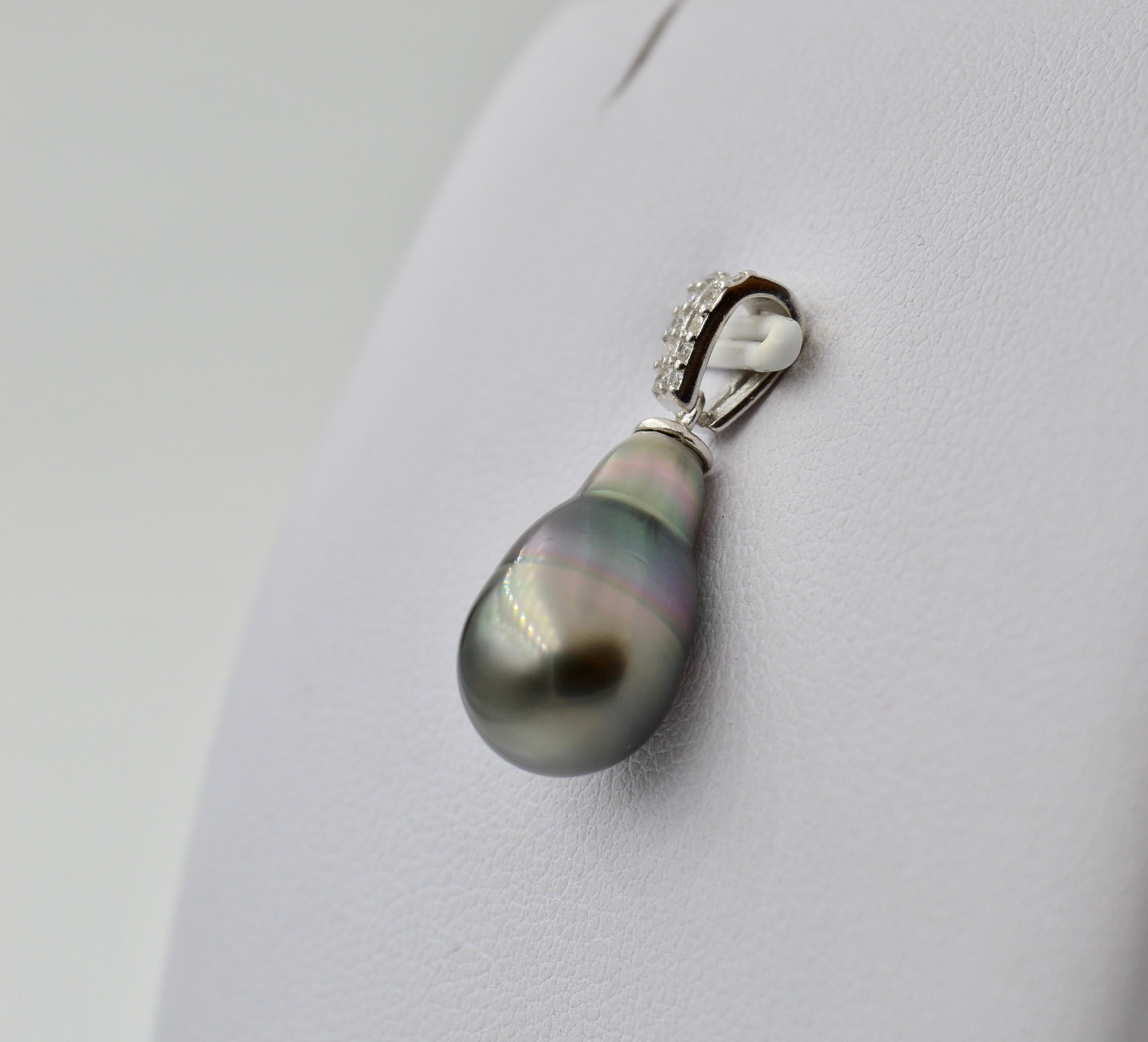 Collection Mangareva perle de 9mm sur argent
