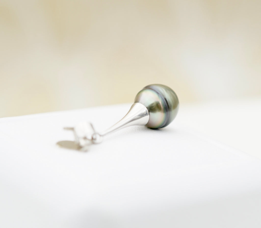 Collection Mauii perle cerclée de 9.4mm