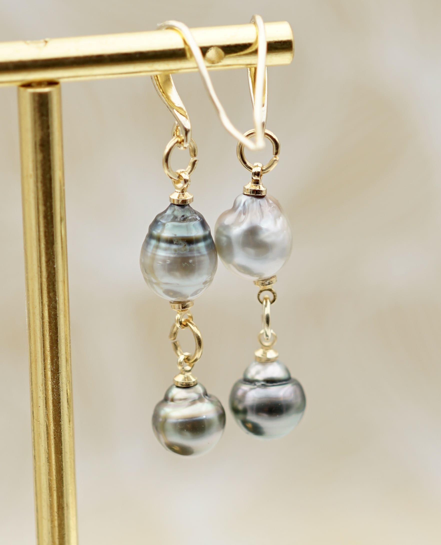 Collection Maha quatre perles baroques