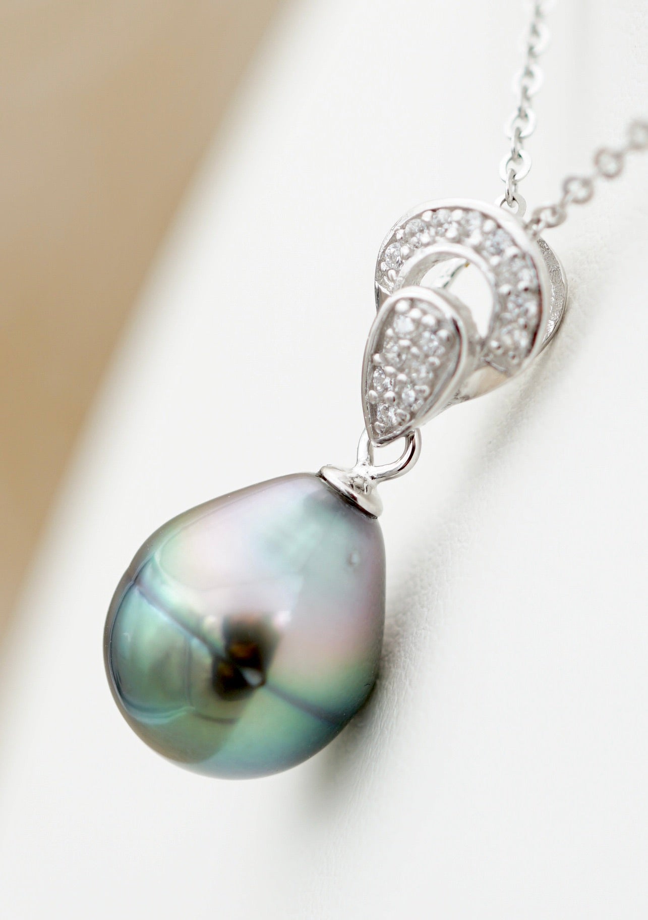 Collection Ravea perle cerclée de 10.6mm