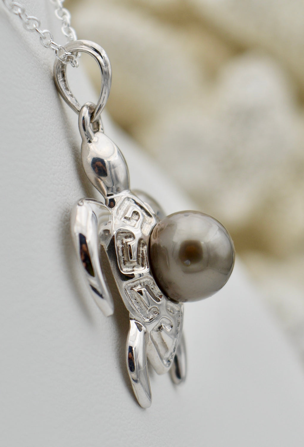 Collection Honu perle ronde de 9.3mm