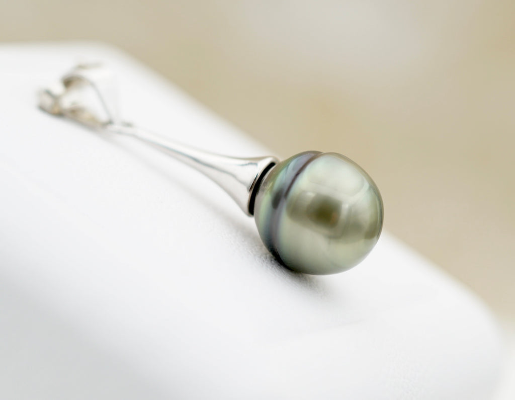 Collection Mauii perle cerclée de 9.4mm