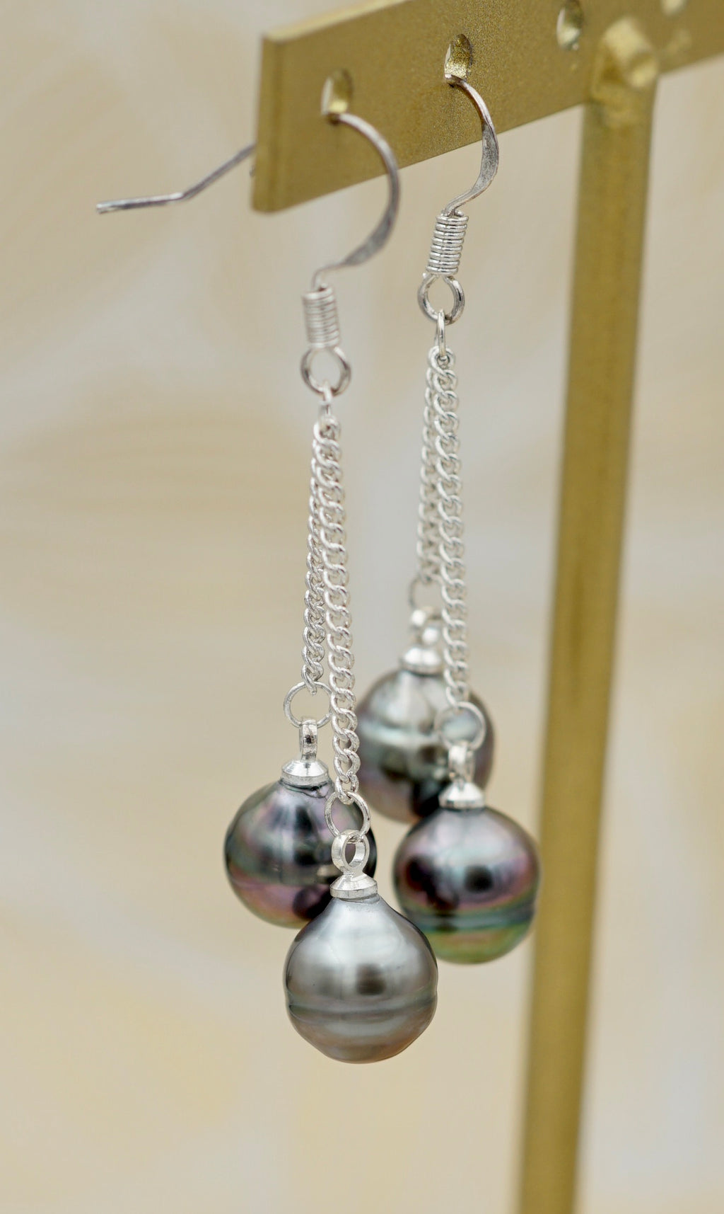 Collection Manatoa 4 perles cerclée de 9mm